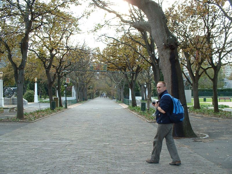 Tu rowniez niezle widac zimowa szate ogrodu